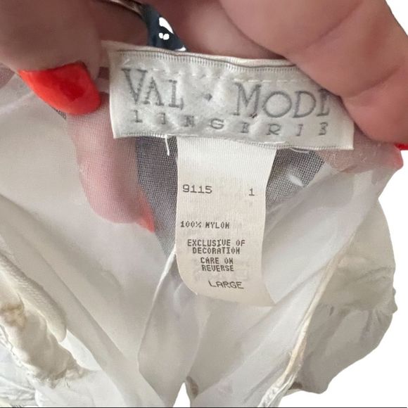 Vintage Val Mode‎ Lingerie Sheer Robe - Picture 6 of 6